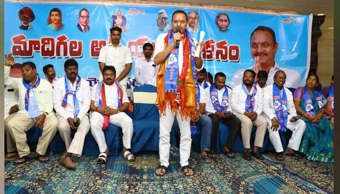 మాదిగ భవన్ ఏర్పాటుకు కృషి చేస్తా : లక్ష్మారెడ్డి