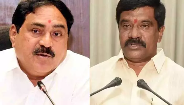 TS Elections : మంత్రులు ప్రశాంత్ రెడ్డి, ఎర్రబెల్లి వెనుకంజ