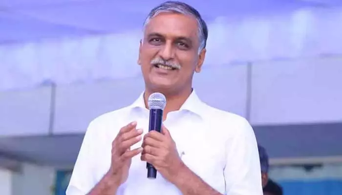 కాంగ్రెస్ పార్టీకి శుభాకాంక్షలు: హరీశ్ రావు