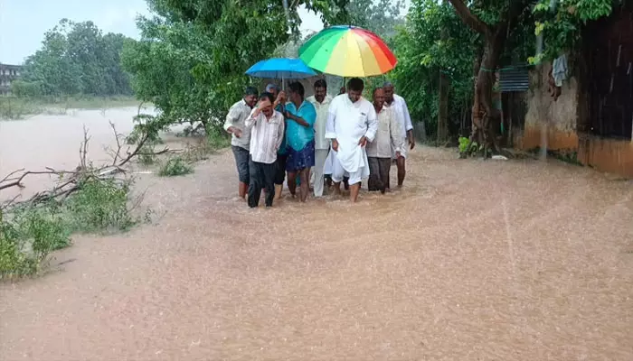 నెల్లూరులో కుండపోత వర్షం