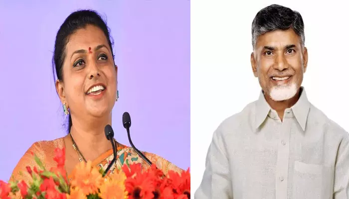 పార్టీ టికెట్లు అమ్ముకే వ్యక్తి టీడీపీ అధినేత..చంద్రబాబు పై రోజా ఫైర్