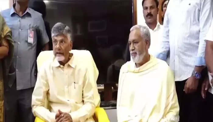 Breaking News: అక్రమార్కులను జైలుకు పంపుతాం.. వైసీపీ పై చంద్రబాబు ఫైర్