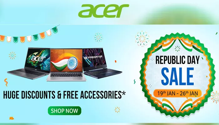 Acers Republic Day Sale: ల్యాప్‌టాప్‌లు, మానిటర్‌లపై భారీ తగ్గింపులు.. విద్యార్థులకు ప్రత్యేక డిస్కౌంట్స్