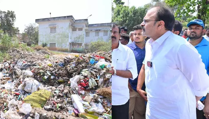 జనావాసంలో డంపింగ్ యార్డు.. ఆగ్రహం వ్యక్తం చేసిన నాగబాబు