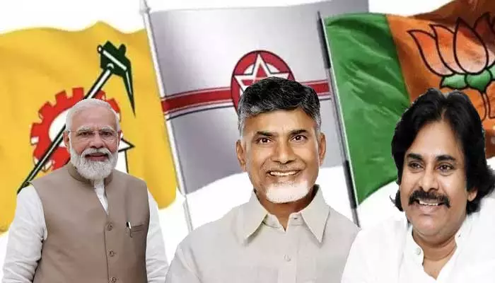 ఎన్నికలకు సిద్దమవుతున్న త్రికూటమి..నేడు భూమిపూజకు ఏర్పాట్లు..కారణం ఇదే