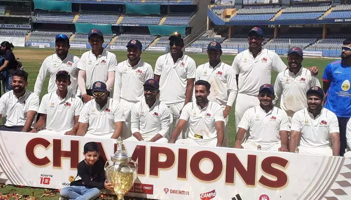 Ranji Trophy : ఎదురులేని ముంబై.. ఫైనల్‌లో విదర్భను చిత్తు చేసి 42వ సారి టైటిల్ కైవసం