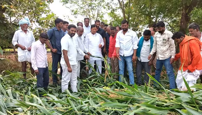 రైతులను కాంగ్రెస్ ప్రభుత్వం ఆదుకుంటుంది