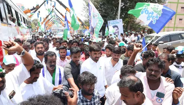 Ap Politics:సీఎం జగన్మోహన్ రెడ్డిదే అంతిమ విజయం: వైసీపీ ఎమ్మెల్యే అభ్యర్థి