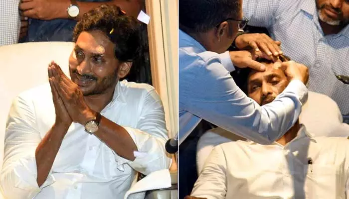 రాళ్ల దాడిపై తొలిసారి స్పందించిన CM జగన్