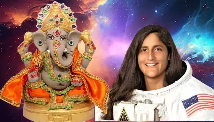 Sunita Williams: అంతరిక్షంలోకి గణేషుడు.. సునీతా విలియమ్స్