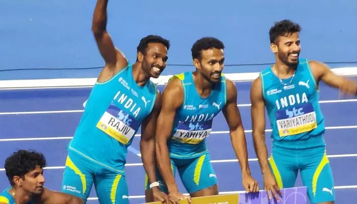 4x400 మీటర్ల రిలే రేసులో భారత జట్లకు ఒలింపిక్స్ బెర్త్