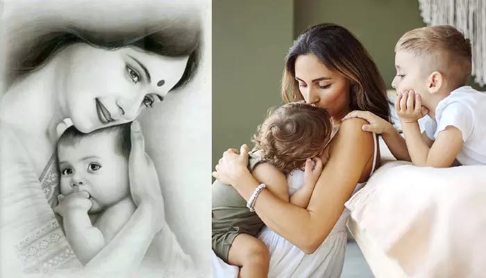 Mothers love : అమ్మ అంటేనే ఆనందం.. అమ్మ ఉంటేనే గుండె ధైర్యం..