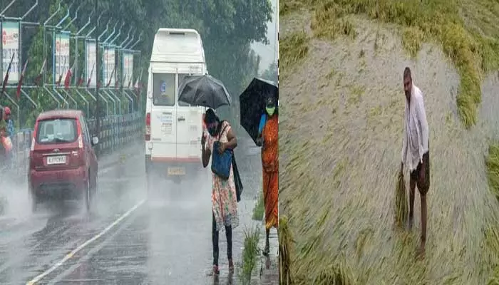 6 జిల్లాల్లో భారీ వర్షాలు.. పర్యాటకులను అనుమతించని అధికారులు.. మరోవైపు రైతుల ఆందోళన