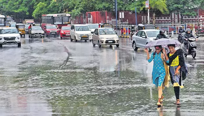 HYD : ఆయా ప్రాంతాల్లో నమోదైన వర్షపాతం ఇదే..!