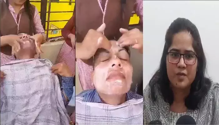 Viral Video: కస్తూర్బా గాంధీ స్కూల్ అమ్మాయిలతో వాచ్‌మెన్ మసాజ్! అసభ్యకర పనులు!