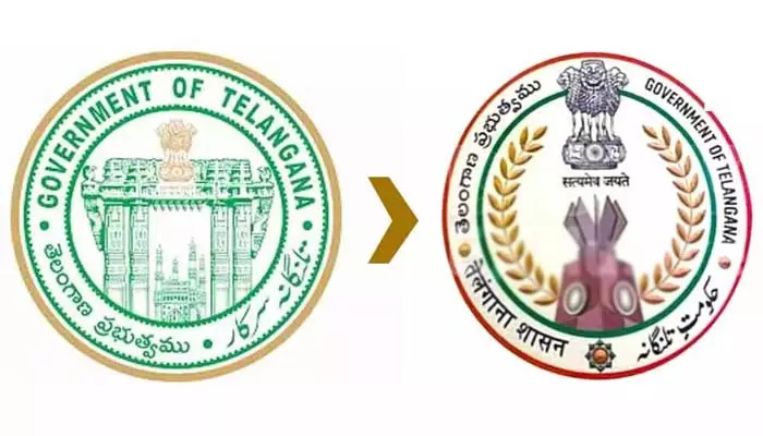 Telangana Emblem : రాష్ట్ర చిహ్నం ఆమోదంలో మరో ట్విస్ట్..