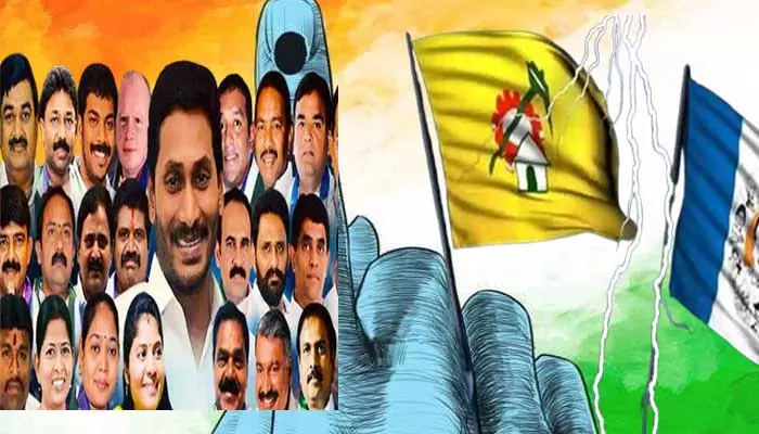 AP Elections 2024 Results: టీడీపీ Vs వైసీపీ.. వెనుకంజలో కొనసాగుతున్న నేతలు వీళ్లే..!