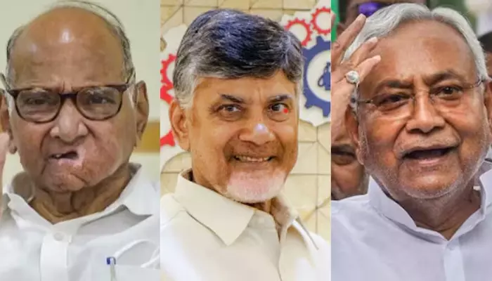 చంద్రబాబు, నితీష్ కుమార్‌లతో టచ్‌లో ఉన్న శరద్‌ పవార్!