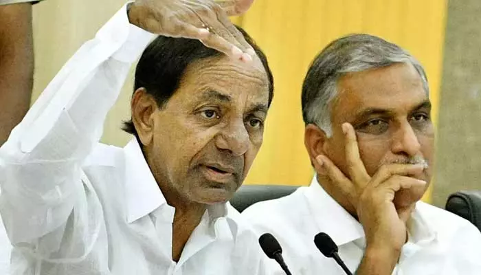 మామా అల్లుళ్లకు ఝలక్.. ఎఫెక్ట్ చూపని KCR, హరీశ్‌రావు