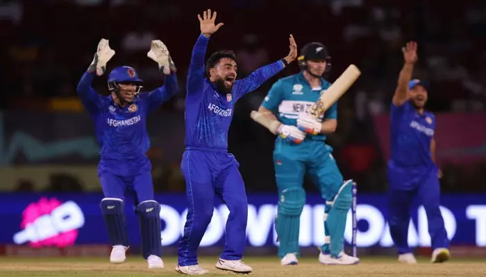 NZ vs AFG: కివీస్‌‌కు షాకిచ్చిన ఆఫ్ఘనిస్తాన్.. టీ20 వ‌ర‌ల్డ్‌క‌ప్‌లో ఓడించడం ఇదే తొలిసారి!