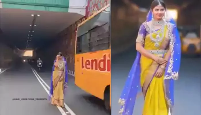 Viral Video: వీళ్ల ఫొటోల పిచ్చి తగలెయ్యా.. నడి రోడ్డు మధ్యలో ఫోటో షూట్