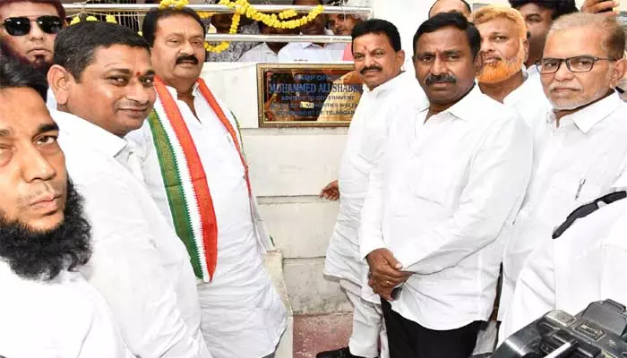 ప్రభుత్వ సలహాదారు షబ్బీర్ అలీ క్యాంపు కార్యాలయం ప్రారంభం