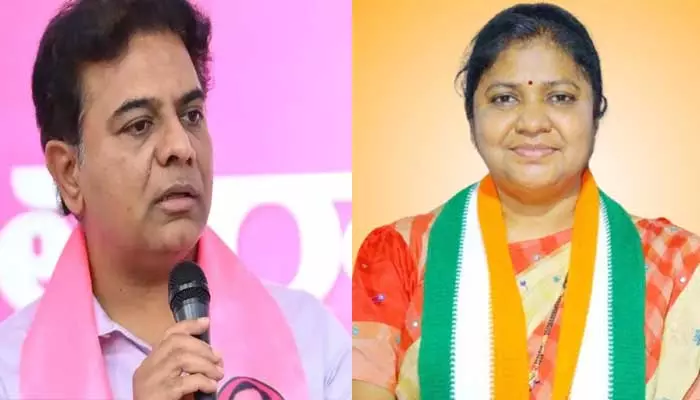 KTR మాటలకు ప్రజలు నవ్వుకుంటున్నారు.. : MLA డాక్టర్ మట్టా రాగమయి