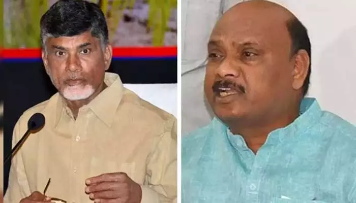 చంద్రబాబు నా నోటికి ప్లాస్టర్ వేశారు.. స్పీకర్ అయ్యన్నపాత్రుడు సంచలన వ్యాఖ్యలు