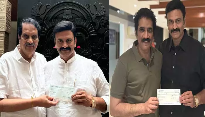 AP Politics:టీడీపీ ఎమ్మెల్యే ఏర్పాటు చేసిన ఫండ్‌కి సినీ ప్రముఖుల విరాళాలు