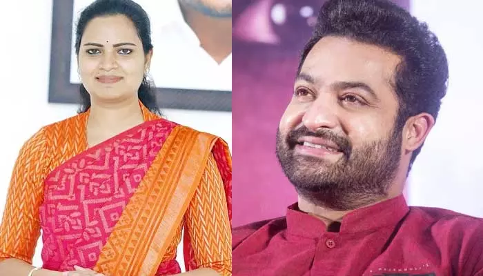 ఎన్టీఆర్ కనిపించగానే చేతులేత్తి దండం పెట్టిన మాజీ మంత్రి విడదల రజిని