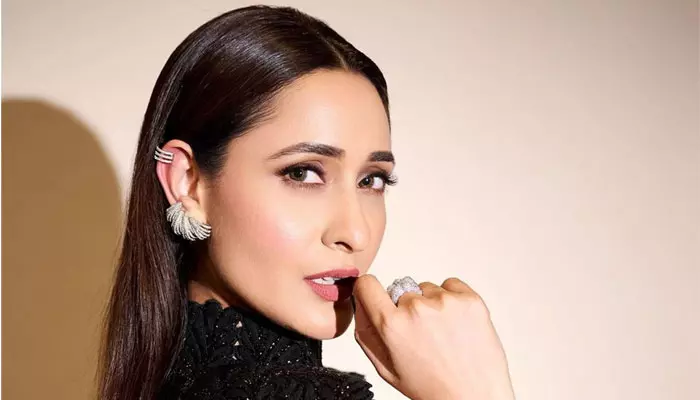 Pragya Jaiswal looks hot in black dress