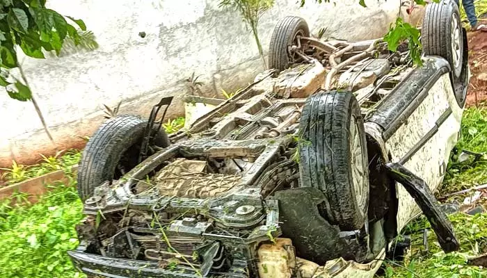 Road accident : సదాశివపేటలో... ఘోర రోడ్డు ప్రమాదం