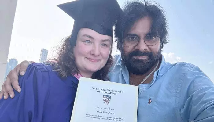 Pawan Kalyan-Anna Leznova:ఆ యూనివర్సిటీలో మాస్టర్స్ పట్టా పొందిన డిప్యూటీ CM పవన్ భార్య.. ఎన్నోసారంటే?