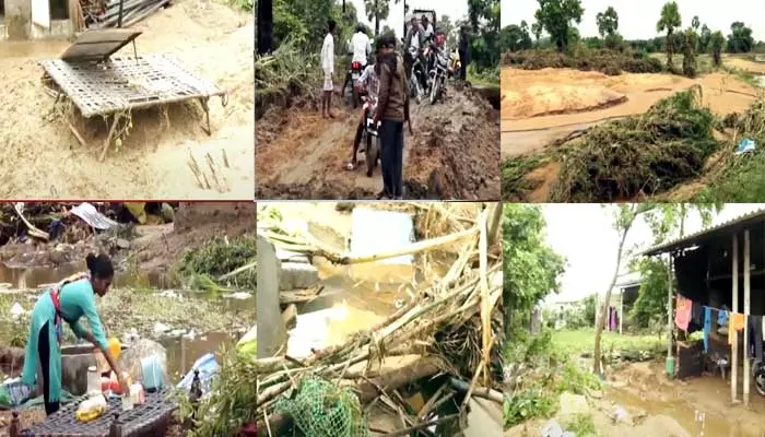 Heavy Rains: ఏలూరు జిల్లాలో వరద విధ్వంసం... భారీగా నష్టం