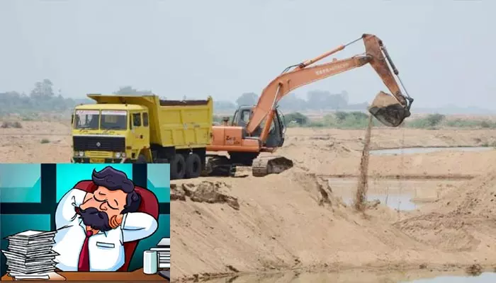 Illegal Mining: అక్రమ మైనింగ్‌పై అధికారుల మౌనం.. రూ.కోట్లలో సర్కార్ ఆదాయానికి గండి