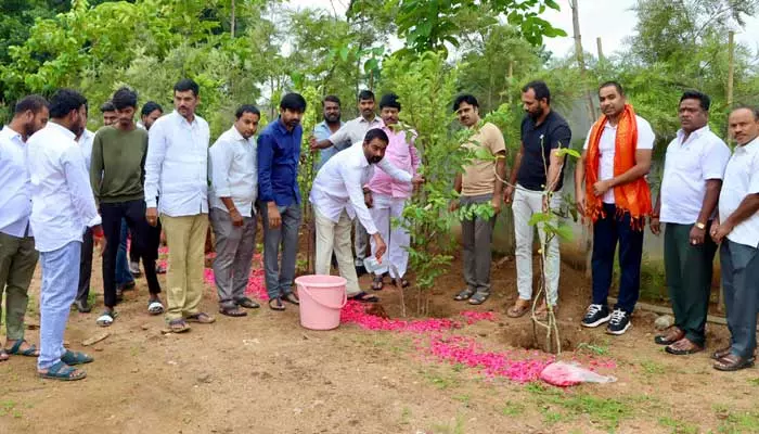 పచ్చదనం పర్యావరణ హితం : శంభీపూర్ రాజు