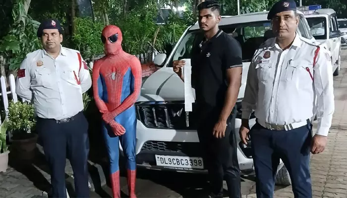 Spider-man Arrest: ఢిల్లీలో స్పైడర్‌మ్యాన్‌ను అరెస్ట్ చేసిన పోలీసులు