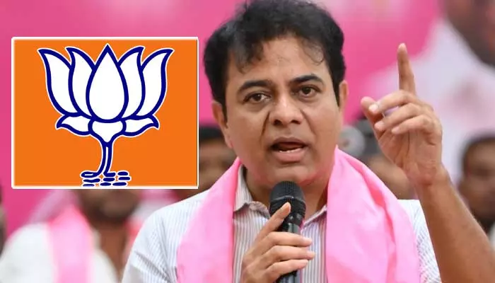 KTR : కష్ట కాలంలో 8 ఎంపీ సీట్లు గెలిపిస్తే ఇలా చేస్తారా.. BJPపై కేటీఆర్ సంచలన ట్వీట్