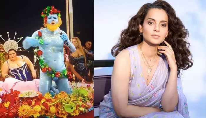 Kangana Ranaut: ఒలింపిక్స్ వేడుకల్లో నగ్న ప్రదర్శన.. ఫైర్ బ్రాండ్ సంచలన పోస్ట్