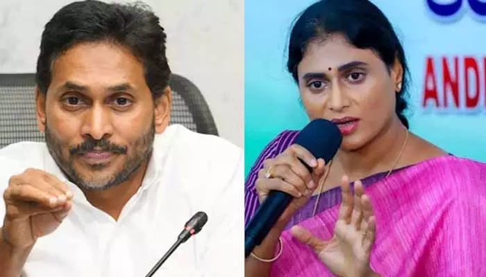 AP Politics:వైఎస్ జగన్‌పై షర్మిల ఘాటు వ్యాఖ్యలు..వైసీపీ స్ట్రాంగ్ కౌంటర్!