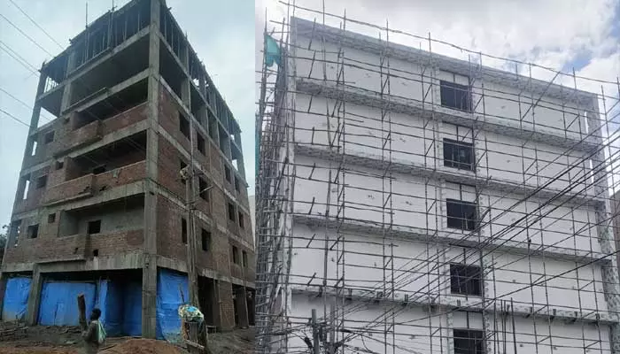 Illegal constructions : అనుమతులు ఉండవు.. అయినా నిర్మాణాలు ఆగవు..