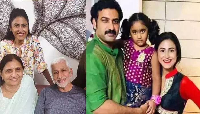 Taraka Ratnas wife Alekhya : విజయ్ సాయి రెడ్డి ఇంట్లో తారకరత్న భార్య.. నందమూరి ఫ్యామిలీ వదిలేసినట్లేనా?