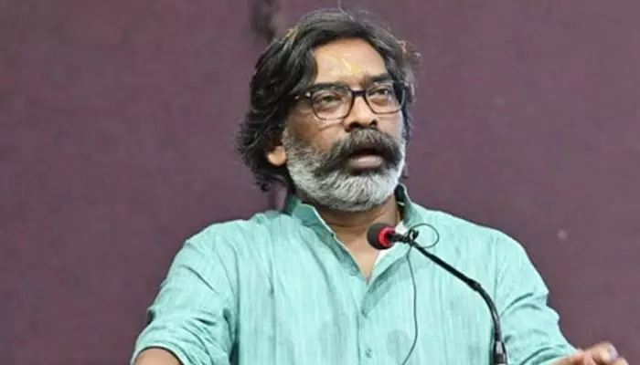 Hemant Soren : బీజేపీ ఆఫీసులు కట్టేందుకు ప్రజలను చంపారు.. హేమంత్ సోరెన్ సంచలన ఆరోపణ