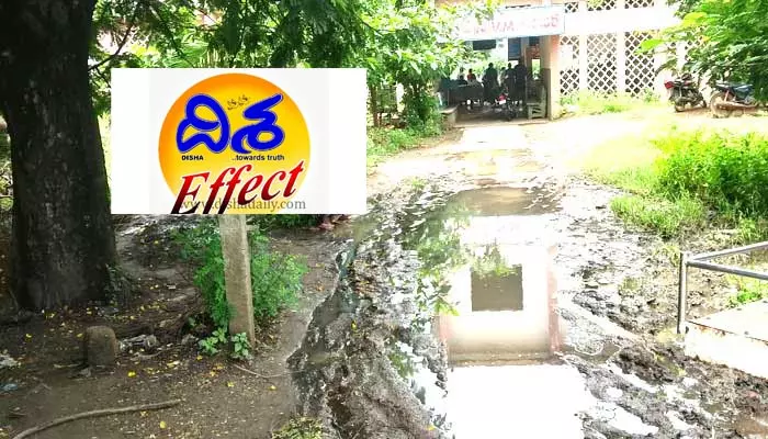 Disha Effect : దిశ ఎఫెక్ట్ ...వీఎం బంజర్ బస్టాండ్ లోకి దారేది కథనానికి స్పందన