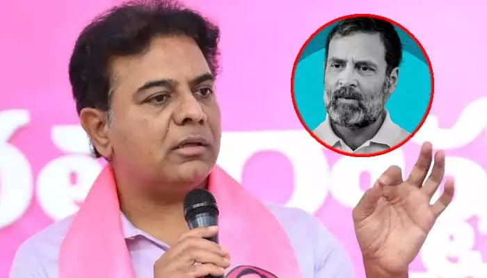 KTR : రాహుల్ జీ.. అశోక్ నగర్‌కు మళ్లీ రండి.. కేటీఆర్ సంచలన ట్వీట్