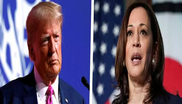 Trump vs Kamala :  ట్రంప్-హారిస్ మధ్య డిబేట్..! ఎప్పుడంటే.?