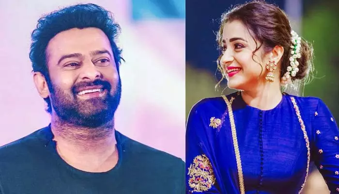 PRABHAS-TRISHA మరోసారి బ్లాక్ బస్టర్ కాంబో రిపీట్.. ఎగిరిగంతులేస్తోన్న ఫ్యాన్స్