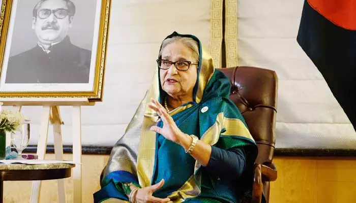 Sheikh Hasina : ఇంకొంత కాలం భారత్‌లోనే షేక్ హసీనా.. కుమారుడు సజీబ్ ప్రకటన