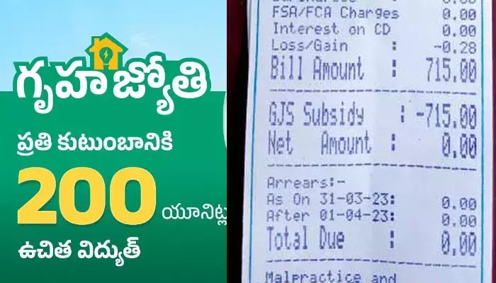 Zero Current Bill: అర్హులకు అందని గృహజ్యోతి పథకం..!