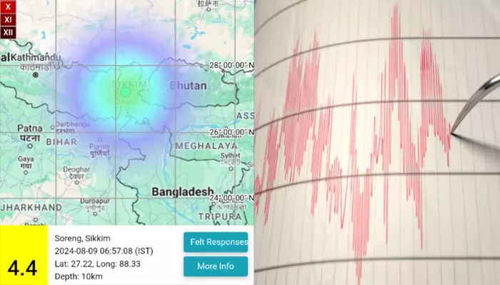 Earthquake: సిక్కింలో స్వల్ప భూకంపం.. తీవ్ర భయాందోళనకు గురైన జనం